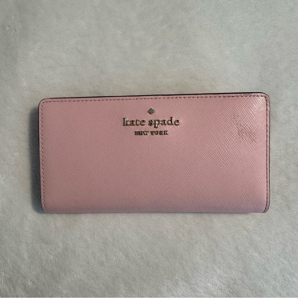 kate spade Handbags - Kate Spade Pink Wallet